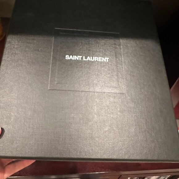 YSL Black Suede 6" heels - Ankle strap - Picture 5 of 5